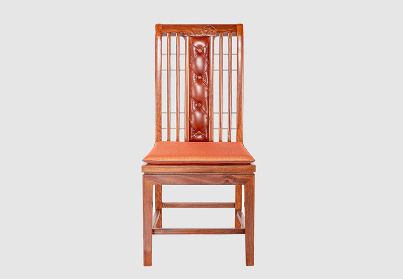 新沂芙蓉榭中式实木餐椅效果图
